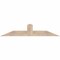 Ekena Millwork Portland Smooth Timber Gable Bracket, Douglas Fir, 60"W x 12"H x 3 1/2"D x 5 1/2"F, 5/12 Pitch GBW060X12X0406POR00SDF - alternate 1